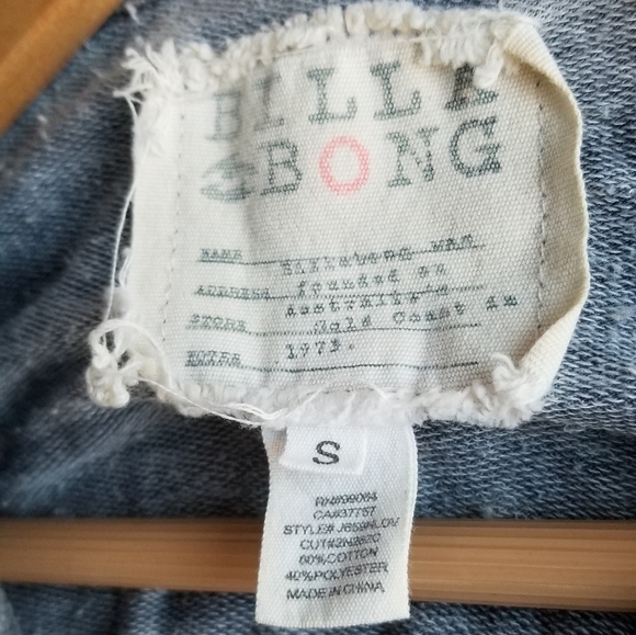 Billabong Distressed Hoodie - Picture 7 of 7